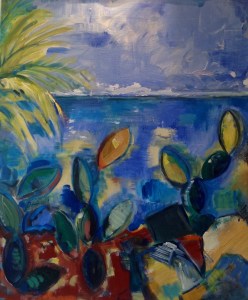 Palmbeach6-Peinture-Acrylique sur toile65cm/54cm