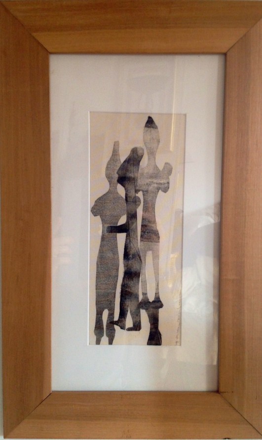 Linogravure sur papier -Pièce unique-