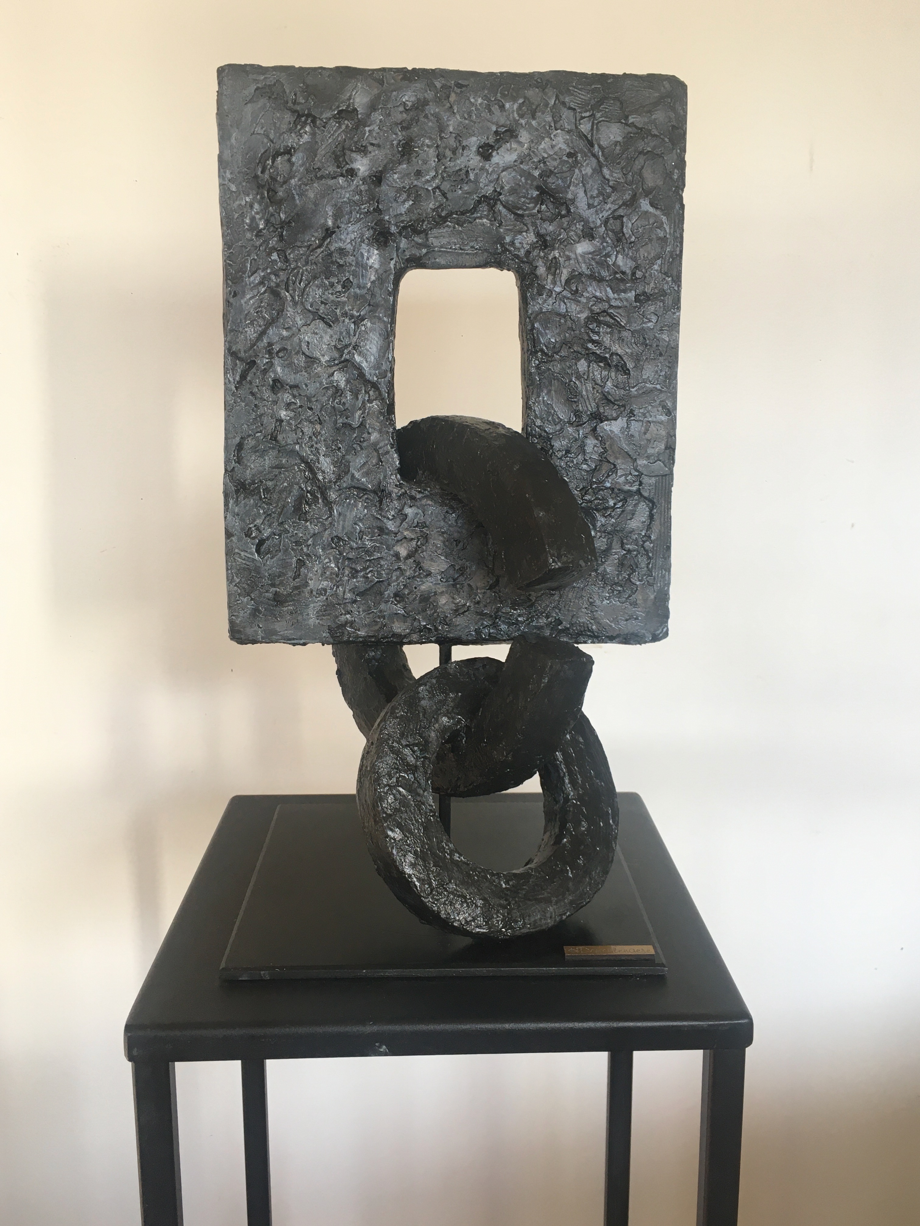 Alliance - Terre cuite stuquée 44/20/20cm