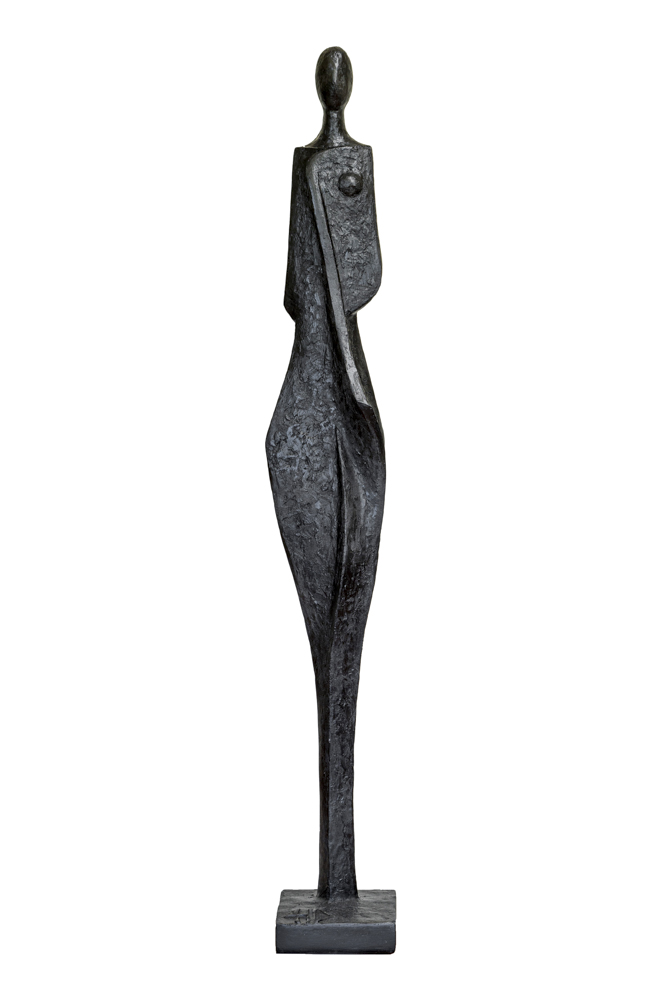 Hiam Demeulenaere - Arum noir - RÇsine - H 142 cm